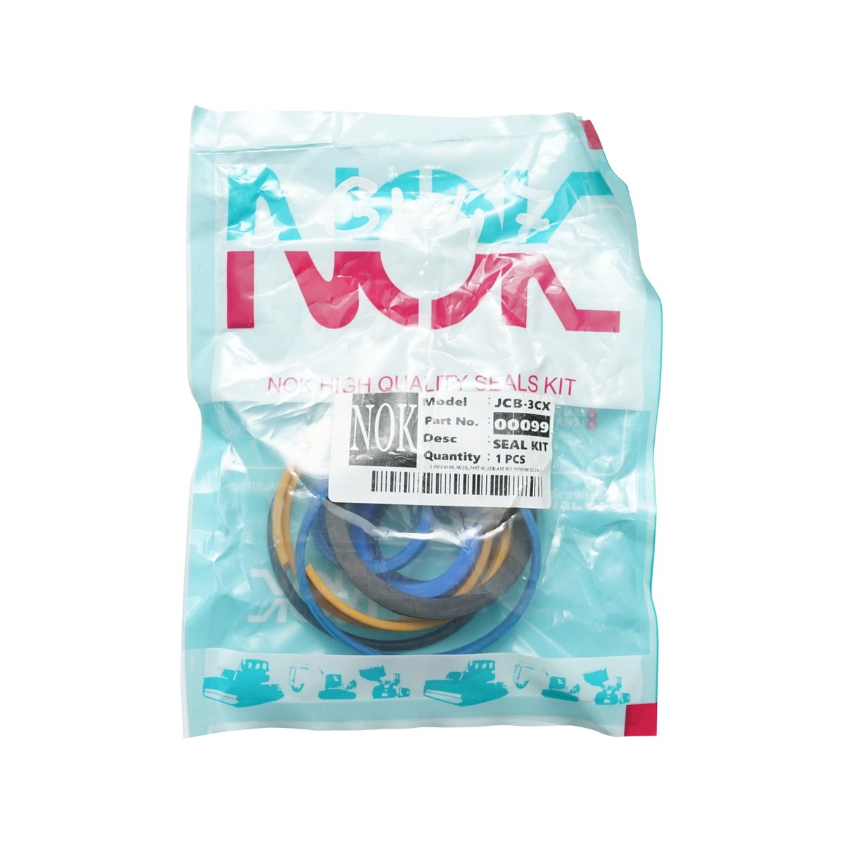 Kit reparatie cilindru de directie, corp fi 70mm si tija fi 30mm pentru JCB 3D, 214, 214E, 1400, 1400B, 1550, 1550B, 1700B, SITEMASTER, 505-19 FM, 505-22, 505-22 SWAY OEM 991-00099